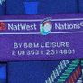 Very Rare Rugby Six Nations Nat West Sponsors Tie Image 3