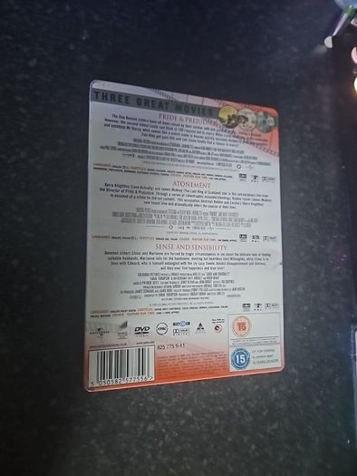 Three great movie DVD