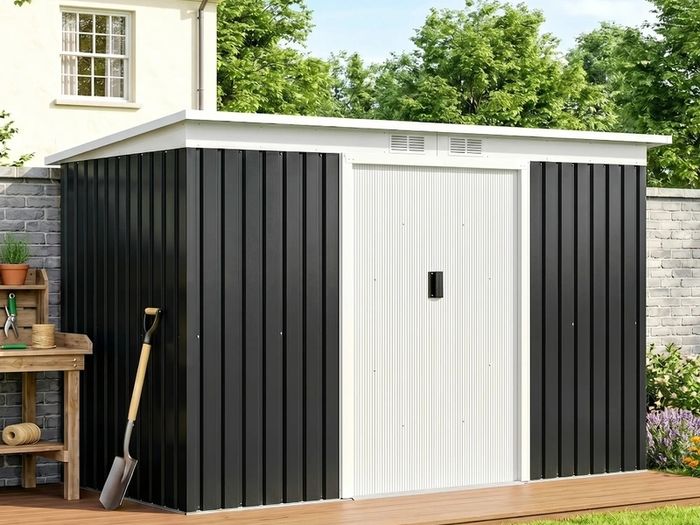 Brand New  9ft x 4ft Garden tool Shed . Available in two colors