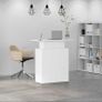 White Reception Desk Image 4