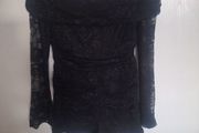 Beautiful Black Lace Playsuit