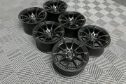 18" Inch Strom DSF55 Alloy Wheels 5x114.3 Nissan Silvia Skyline S13 S14 S15 RX7 R32 R33 Lexus IS200