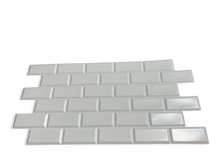 Natural Stone brick Effect 3D PVC Plastic Wall