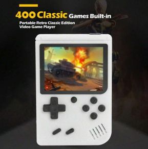 Brand New Game Box Console with Nintendo Games Adventure Arcades White Edition