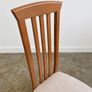 4 Vintage Teak Mid Century Dining Chairs Image 4