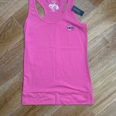 Brand New Pink Longline Racer Back Top Size 10