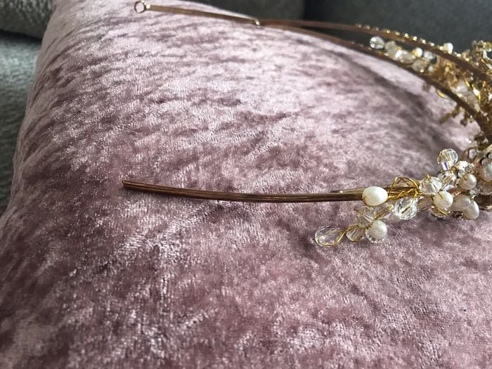 Handmade wedding headpiece / hair band