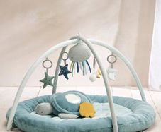 Mamas&Papas super cozy blue baby gym