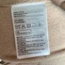 H&M Premium Selection Oversized Handmade Wool-Blend Scarf Coat - Beige Size S Oversized Image 9