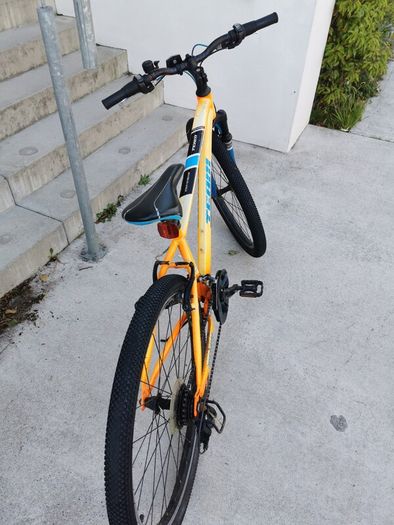 TRAX Mountain Bike Orange/Blue Quick Sale