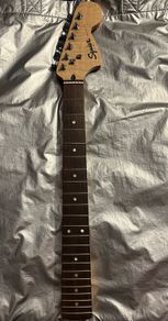 Fender Stratocaster squier mustang Neck fretboard with tuners machine heads electric guitar parts accessories