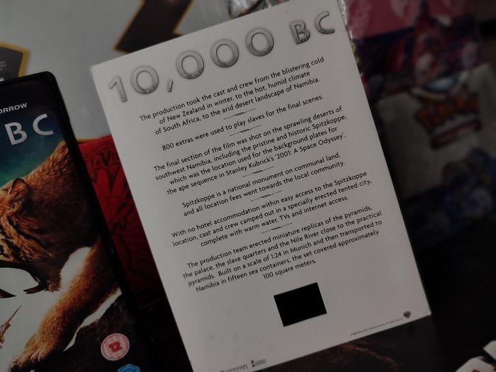 10,000 B.C. ! DVD ! 2 Disc Limited Edition Tin / Steelbook ! with Real Studio Film Slide ! 2008 !