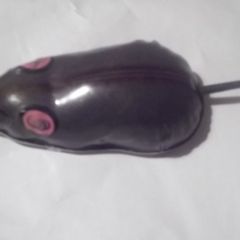 a vintage tin   toy mouse working