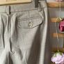 trousers Bnwt gap beige herringbone check trousers wide leg us8 uk12 Image 5