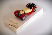 Diecast Model Jaguar SS100 - Collectable Solido Age D'Or 1:43