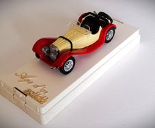 Diecast Model Jaguar SS100 - Collectable Solido Age D'Or 1:43