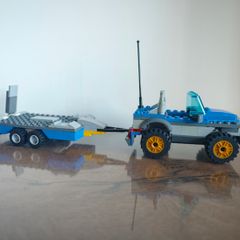 Lego City Dune Buggy Trailer 60082, used, incomplete.