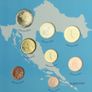 Croatia Euro Coin Set 2023. 8 coins. 3.88 Euro. Uncirculated. Image 2