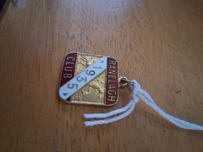 Enamel 1935 Ranelagh Polo Club badge