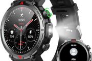 Smart Watch Answer/Make Call, 1.45" HD Touch Screen Smart Watch for Men, Fitness Watch 110+ Sports Modes, Smartwatch with Heart Rate Blood Oxygen Sleep Monitor Step Counter for Android iPhone
