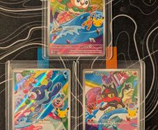 Pokemon First Partner Alola Starters