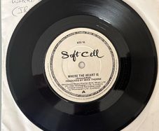 Soft Cell - Where the Heart Is, Seven Inch Single, Irish pressing. Plays great.