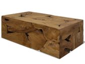 Coffee Table 90x50x35 cm Genuine Teak Brown