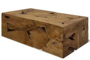 Coffee Table 90x50x35 cm Genuine Teak Brown