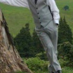 Boys beautiful grey tapered suit shoes belt shirt etc.