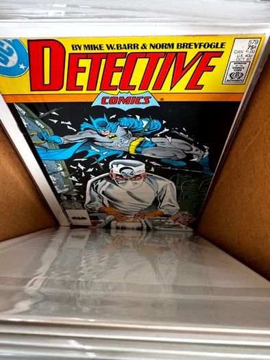 Detective Comics Batman Long Comic Box w 215 comics for Sale