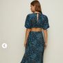 cut out print dress Image 2