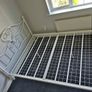 Beautiful White Solid Metal King Size Bed Frame - Can Deliver Image 2