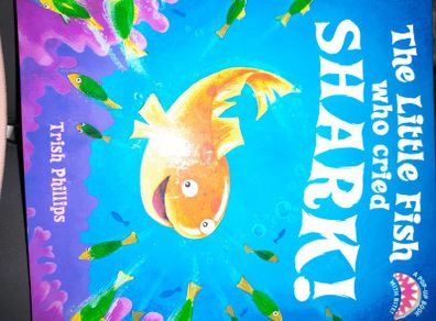Brand new Children's pop up book,The Little Fish who cried Shark