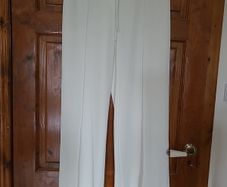 Ladies Winter White wide leg trousers Size 12