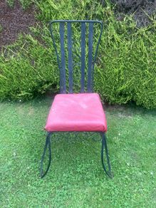 Vintage Metal Garden Chair