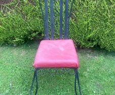 Vintage Metal Garden Chair