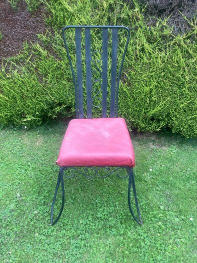 Vintage Metal Garden Chair