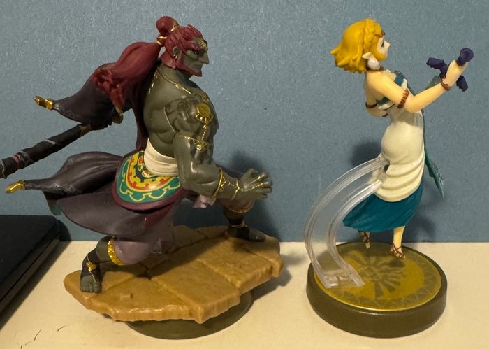 Zelda Amiibo Figures Ganondorf & Zelda