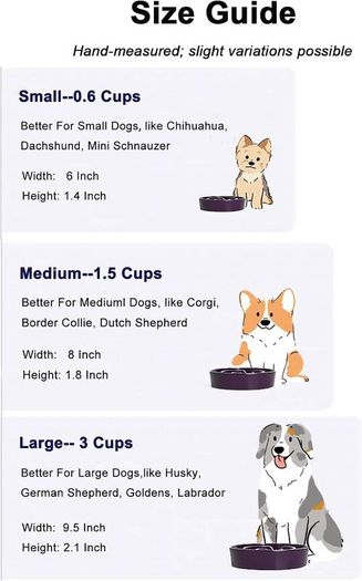 Ceramic Slow Feeder Dog Bowl Medium 675ml Puzzle - Brand New Sealed