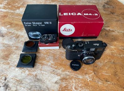 Leica M4-2 + lens + light meter