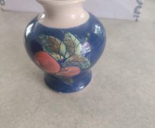 Forrester Bandon Irish Pottery Stoneware Apples Small Vase