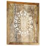 Hand-Carved Wall Panels 2 pcs Solid Mango Wood 60x60x2.5 cm Image 6