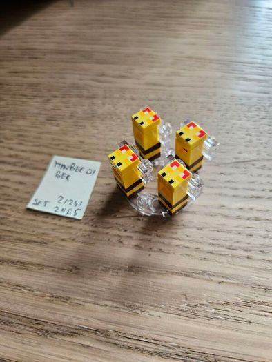 lego minebee01 bee, set 2124, 21165