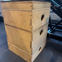 Plyometric wooden boxes