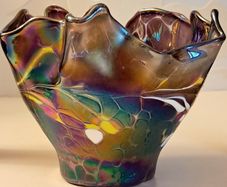 Fenton Carnival Glass Bowl