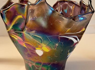Fenton Carnival Glass Bowl