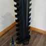 NordicTrack Elliptical + York Dumbbell Rack Image 2