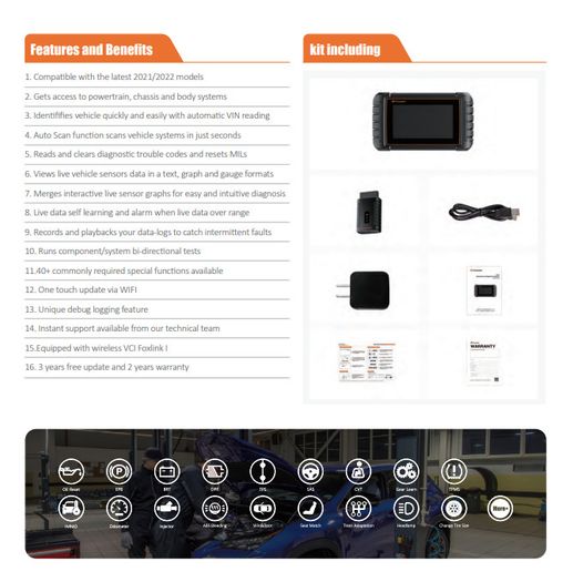 i70TS Automotive Diagnostic System