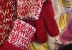 scarf and glove set new without tags