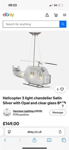 chandalier helikopter